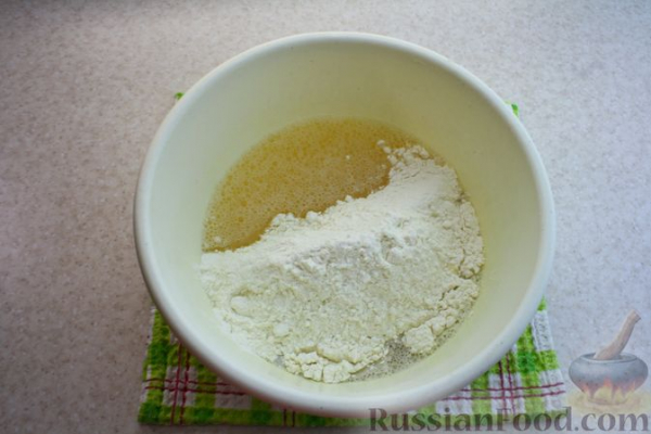 Вареники с печенью и копчёным салом