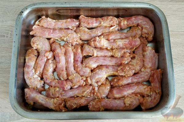 Запечённые куриные шеи