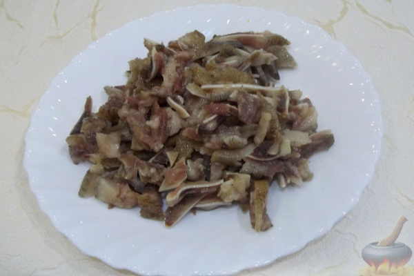 Жареные свиные ушки