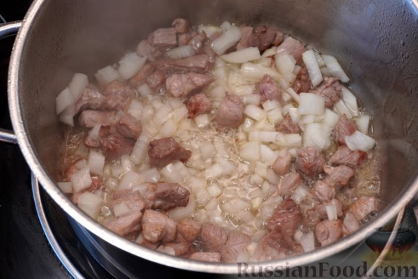 Айнтопф с квашеной капустой и копчёностями