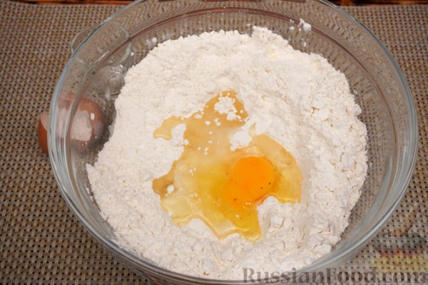 Чебуреки со свиным фаршем (в духовке)