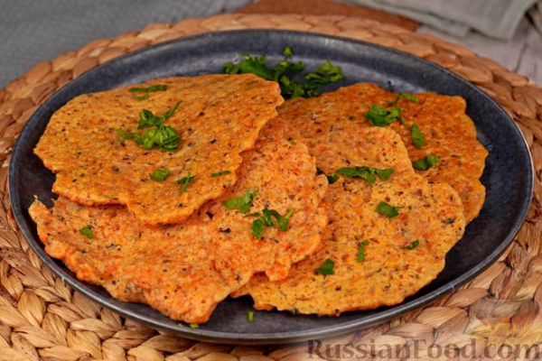 Чечевичные лепёшки (без муки)