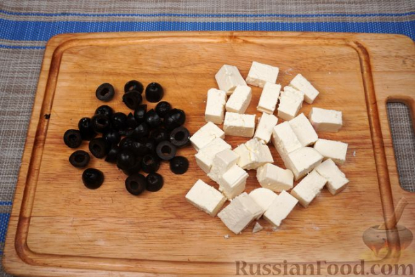 Греческий салат с пекинской капустой
