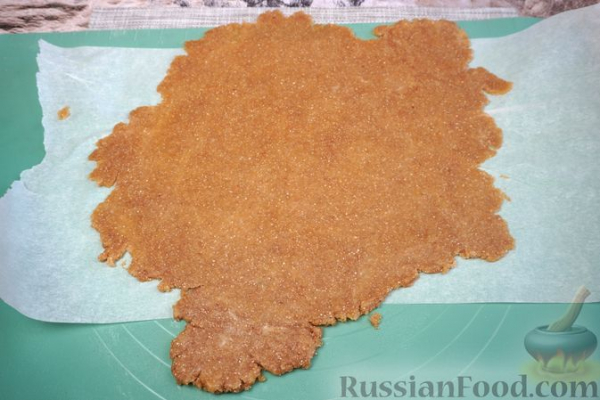 Гречневый киш с творогом, грибами и орехами