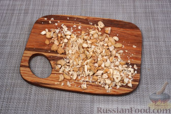 Гречневый киш с творогом, грибами и орехами