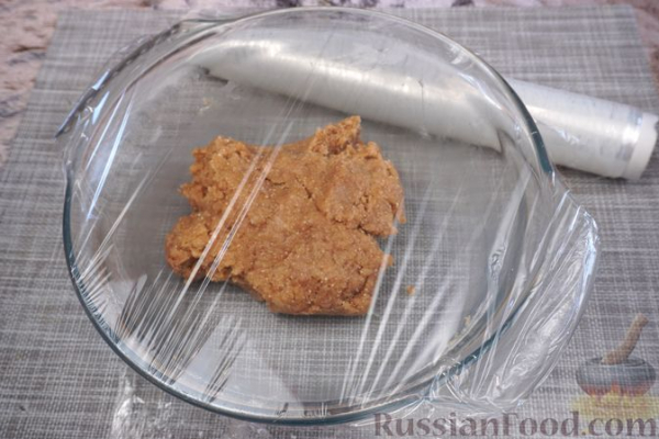 Гречневый киш с творогом, грибами и орехами