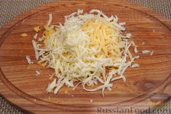 Киш с тыквой и беконом
