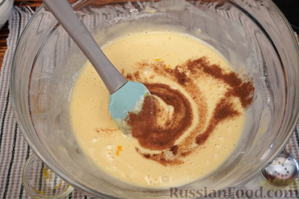 Клафути с апельсинами и грецкими орехами