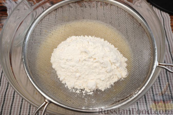 Клафути с апельсинами и грецкими орехами