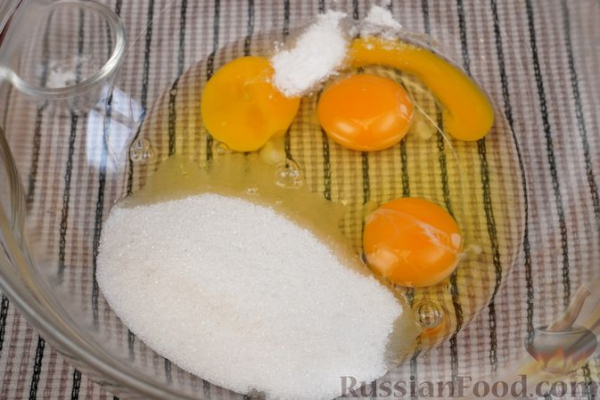 Клафути с апельсинами и грецкими орехами