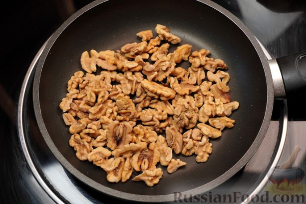 Овсяно-рисовый пирог с яблоками, орехами и изюмом, на кефире
