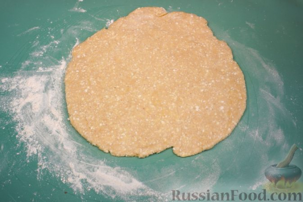 Пряное творожное печенье с лимонной глазурью