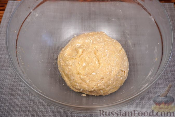 Пряное творожное печенье с лимонной глазурью