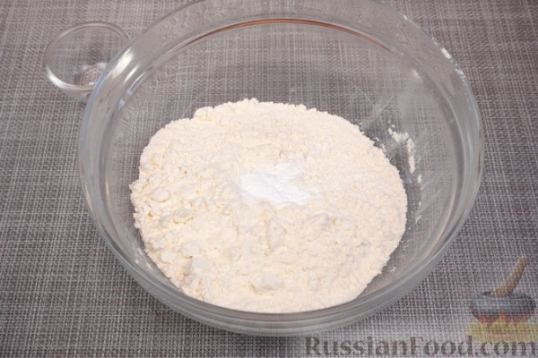 Пряное творожное печенье с лимонной глазурью