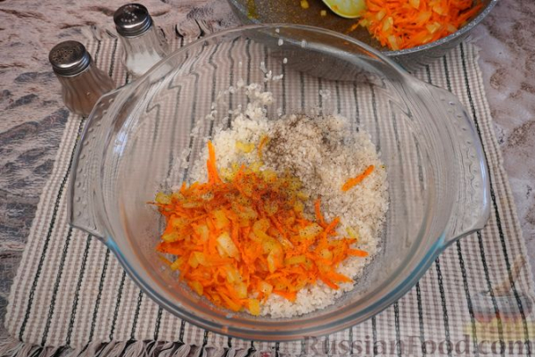 Рис с рыбой (в духовке)