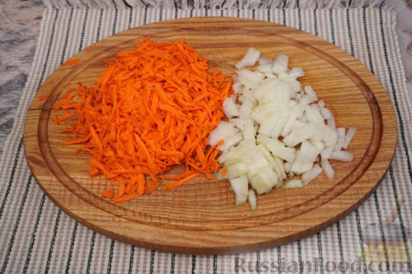 Рис с рыбой (в духовке)