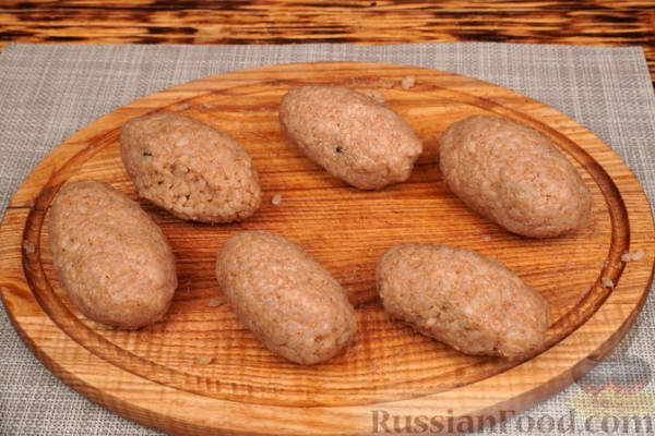 Рисовые зразы с черносливом