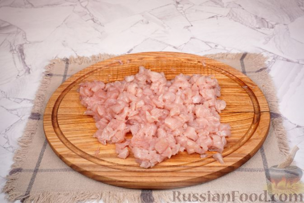 Рубленые куриные котлеты с брокколи