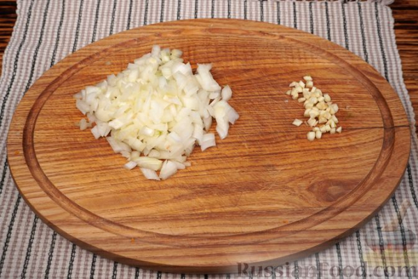 Тыква, запечённая с бататом и сыром