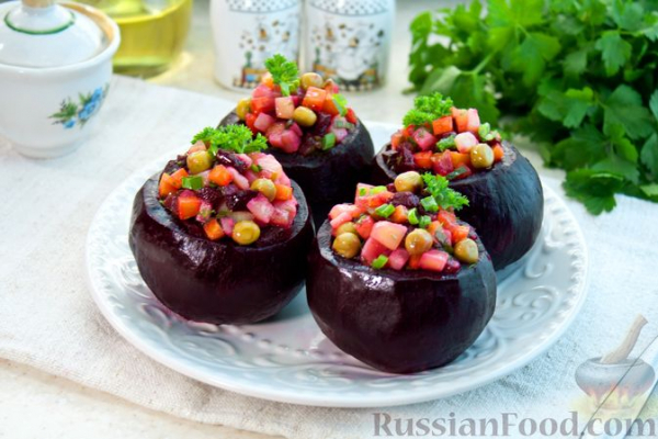 Винегрет в свёкле