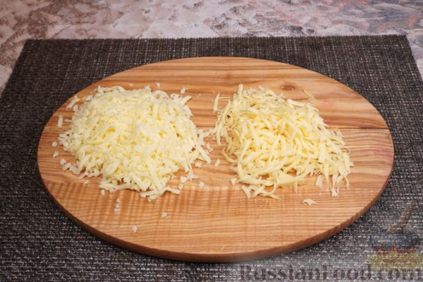 Запеканка из макарон с фаршем, творогом и сыром