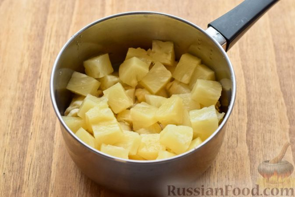 Бананово-ананасовая паста
