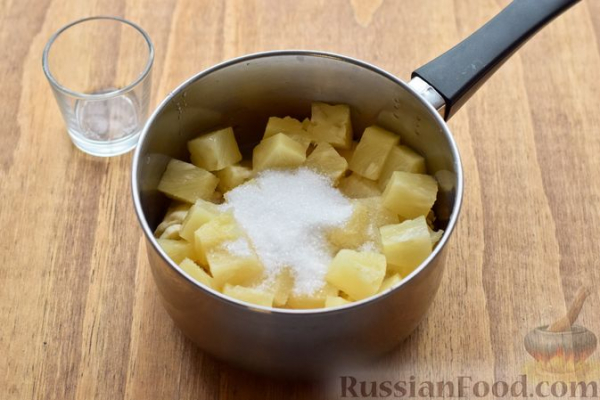 Бананово-ананасовая паста