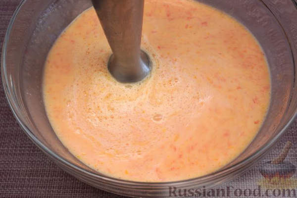 Грейпфрутовый пирог с сиропной пропиткой