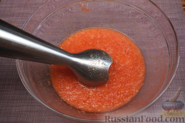 Грейпфрутовый пирог с сиропной пропиткой