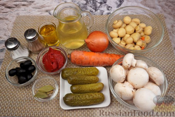 Грибная солянка