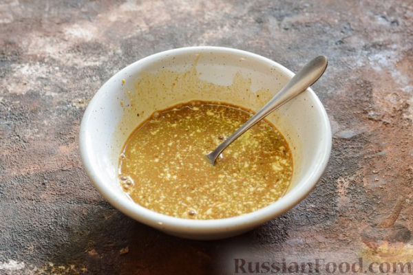 Куриные крылышки, запечённые в лимонно-соевом маринаде