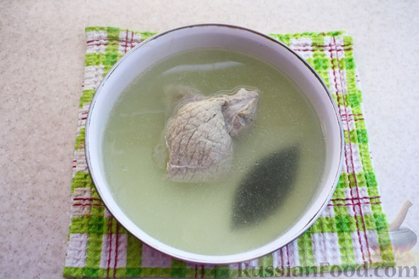Винегрет с мясом