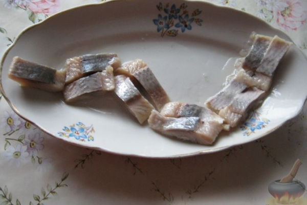 Змея из сельди