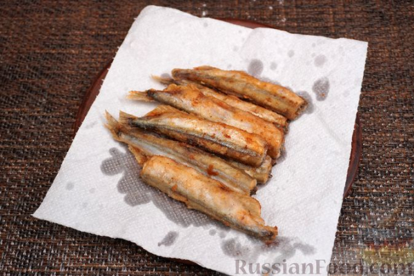 Цаца (жареная мелкая рыба)