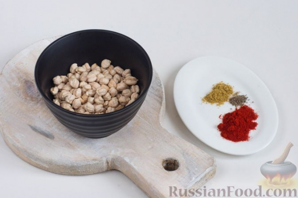 Закуска из нута