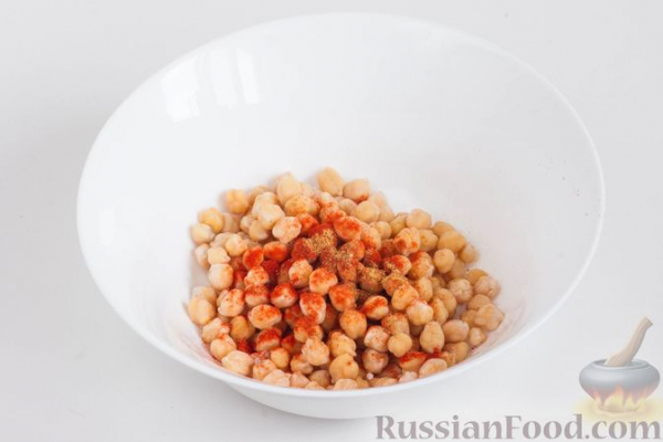 Закуска из нута