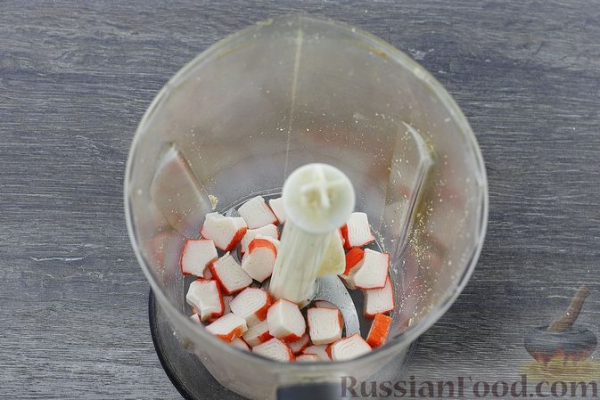 Домашние крабовые сухарики