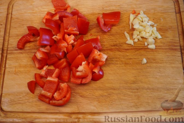 Потпаи с мясом и овощами (в духовке)