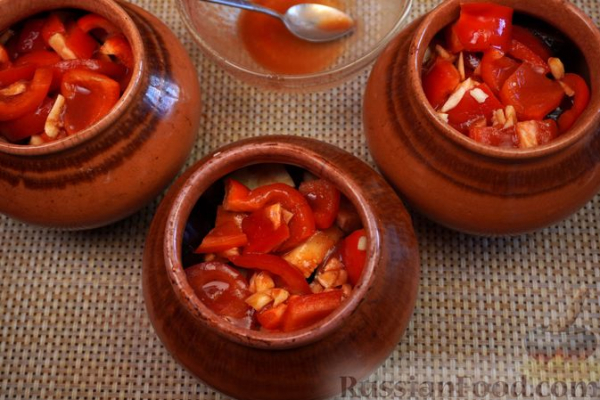 Потпаи с мясом и овощами (в духовке)