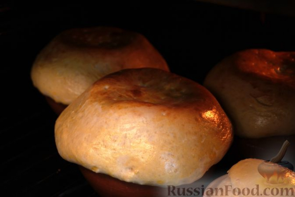 Потпаи с мясом и овощами (в духовке)