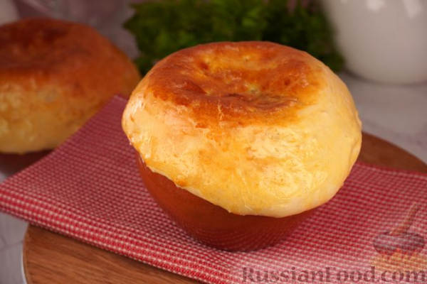 Потпаи с мясом и овощами (в духовке)