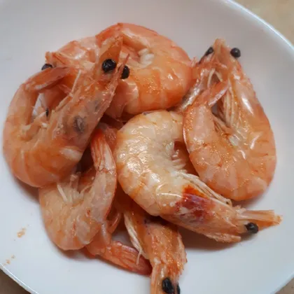Креветки вареные