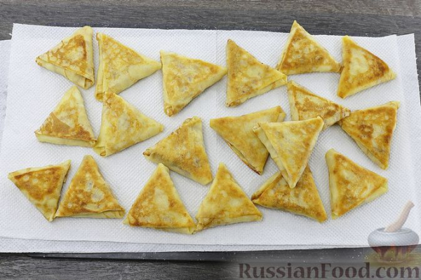Блинчики с куриным фаршем