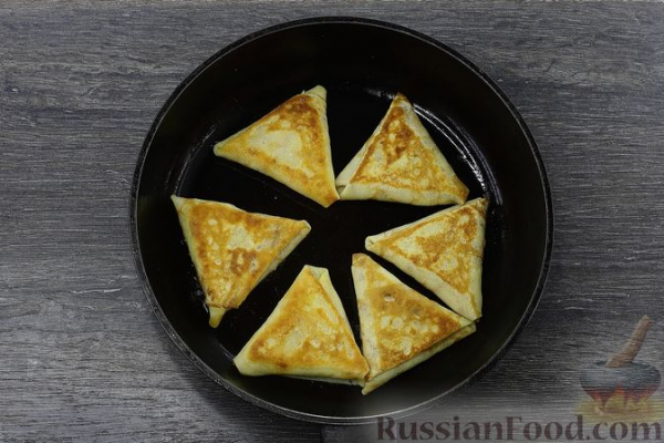 Блинчики с куриным фаршем
