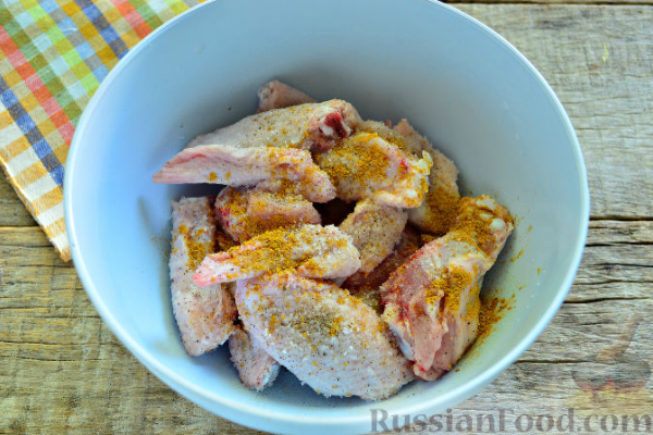 Куриные крылышки гриль (в духовке) Куриные крылышки гриль (в духовке)
