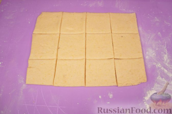 Солёное картофельное печенье с тмином