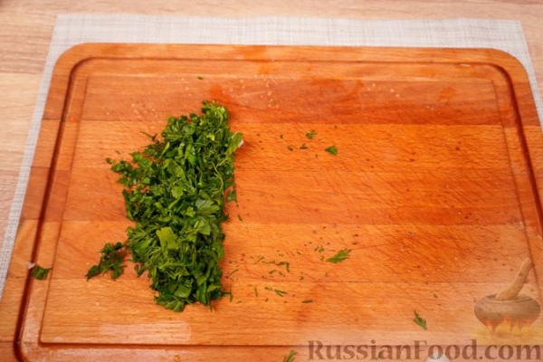Голубцы с кукурузой и яйцами