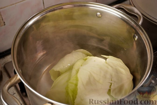 Голубцы с кукурузой и яйцами