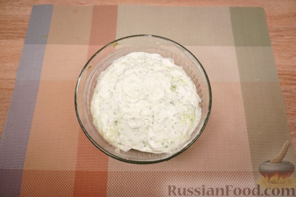 Креветки, жаренные в тесте катаифи (во фритюре)