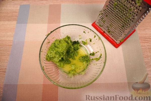 Креветки, жаренные в тесте катаифи (во фритюре)